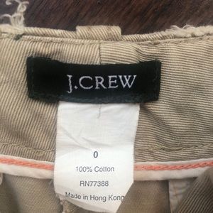 J. Crew Skirts - J.Crew distressed khaki skirt J. Crew Skirts - J.Crew distressed khaki skirt